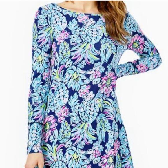 NWT Lilly Pulitzer Kaisley Dual Neck Dress Size XXS - Picture 11 of 11